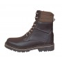 Bocanci barbati militari, din piele naturala, imblaniti, inalti, model iarna - Army Force GKR55M